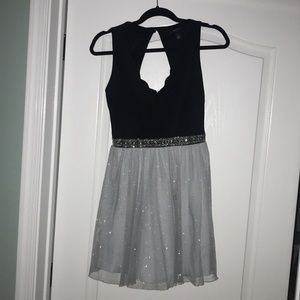 Short two-tone Party Dress